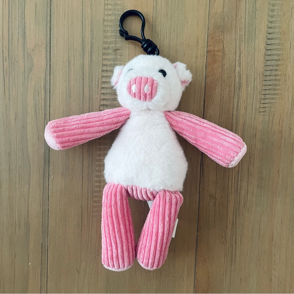 Scentsy Buddy Pig Keychain Clip Scented Farm Piggy Plush Stuffed Animal